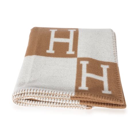 hermes gray and camel blanket|Hermès ÉCru And Camel Cashmere And Merino Wool Avalon .